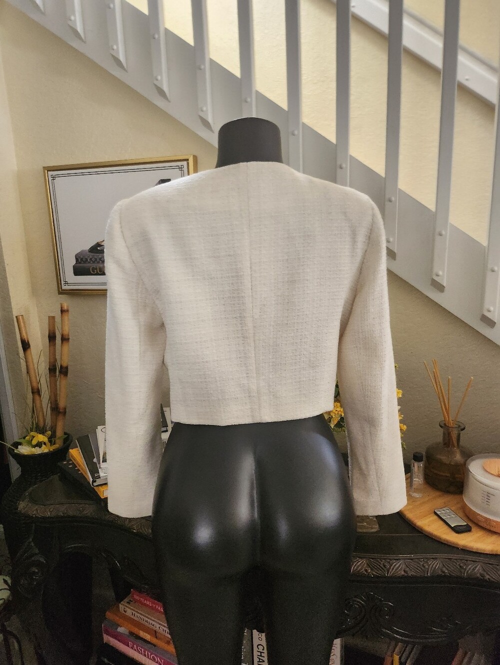 Joie Tweed Blazer size 6 - Picture 3 of 4